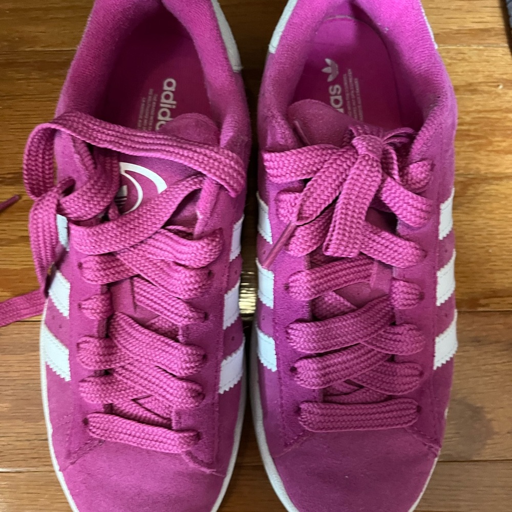 adidas Pink and White Women's Sneakers